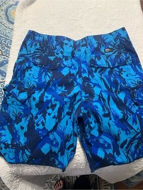 Nike Dri-Fit Blue Camo Workout Shorts SB Hawthorn skateboard